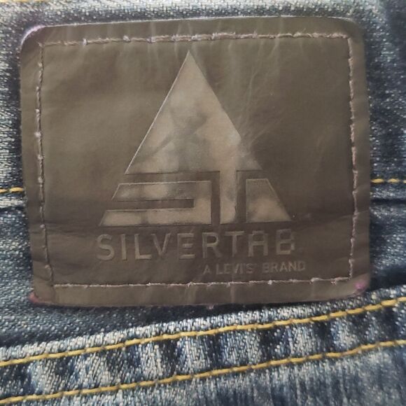 Levi's Silvertab Low and Loose Jeans Sz 36" x 30" - Picture 6 of 8